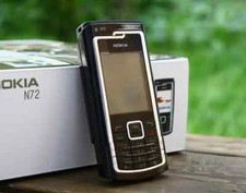 Nokia N72 Bluetooth 2G GSM sbloccato radio FM 2MP fotocamera Jave telefoni originali