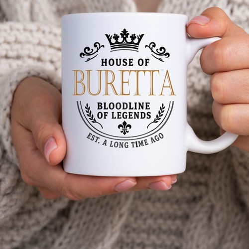 Tazza buretta nome - tazza, famiglia