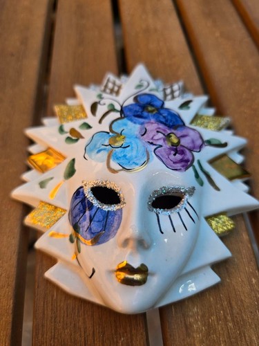 Maschera veneziana porcellana - veneziana,