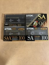 4 TDK SA-X 100 Bias Alta