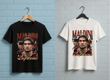 T-Shirt Paolo Maldini  Milan | Stile Vintage Fan