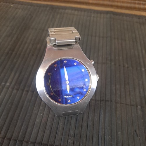 Fossil big tic 8052 blue - jr-8052,