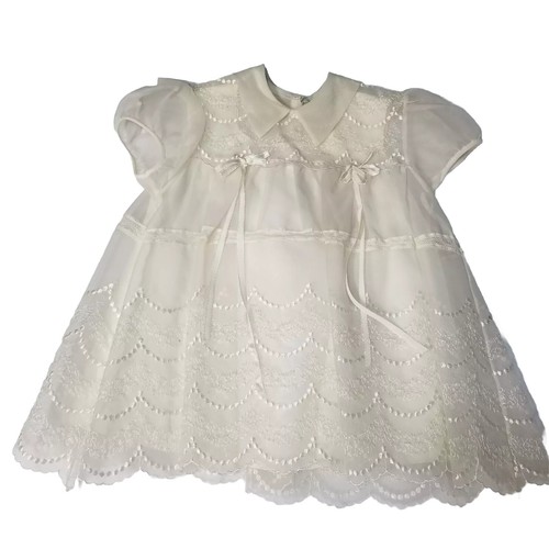 Abito vestito battesimo carol - abito,
