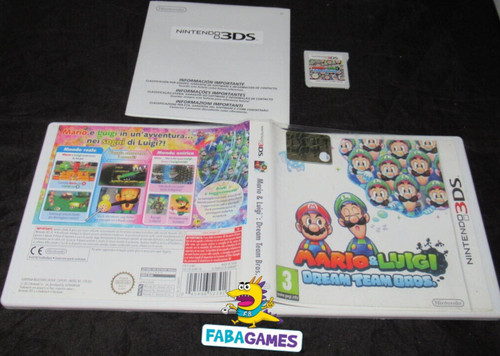 3ds mario luigi - dream, team