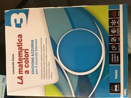 Libro scolastico matematica - libro, la