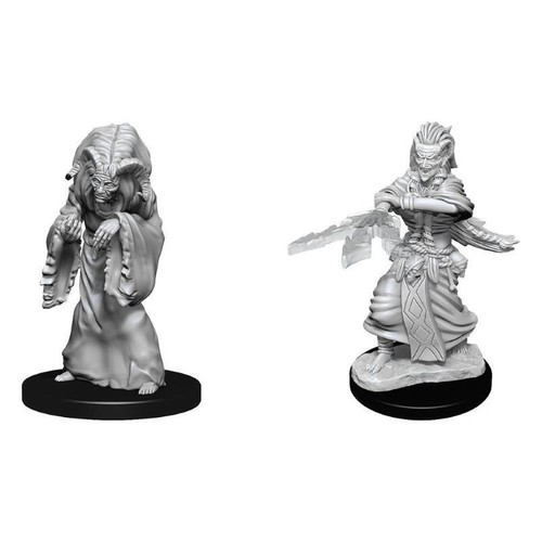 Unpainted miniature d - unpainted, d&d