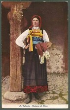VERCELLI VALSESIA COSTUME 56 RIMA  COSTUMI  Ed. ZANFA
