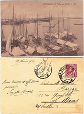 LIVORNO - IL PORTO CON BARCHE