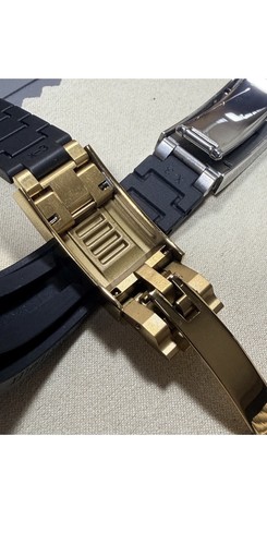 Chiusura cinturino gomma - , 20mm
