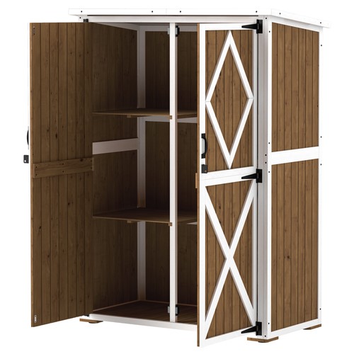Outsunny capanno attrezzi - attrezzi, con