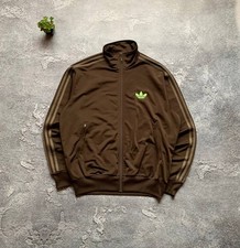 Rare Brown Adidas Track Top