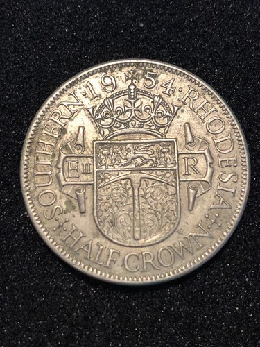 Rara mezza corona rhodesia - rara,