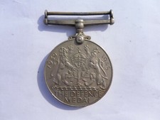 THE DEFENCE MEDAL 1929-1945 REGNO UNITO UK MEDAGLIA INGLESE