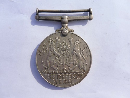 The defence medal 1929 - the, 1929-1945