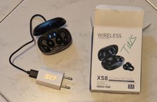Auricolari wireless X58 Bluetooth + caricabatteria omaggio (Rif.61)
