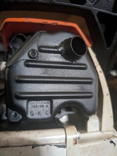 Silenziatore motosega stihl - silenziatore,
