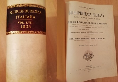 Giurisprudenza italiana - giurisprudenza,
