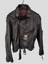  Giacca Moto  pelle Chiodo