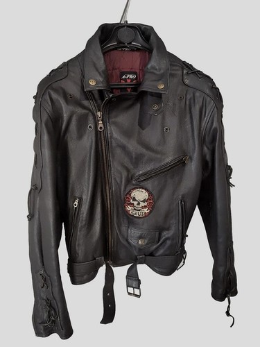 Giacca moto pelle chiodo - moto,
