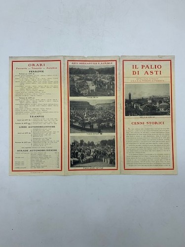 Pieghevole palio asti - pieghevole, il