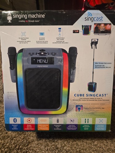 The singing machine - machine, cube