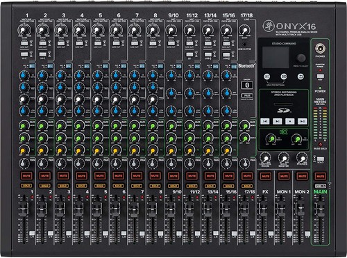 Mackie onyx16 mixer audio - audio, 16