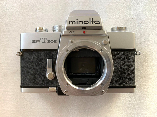 Minolta srt 202 fotocamera - minolta,
