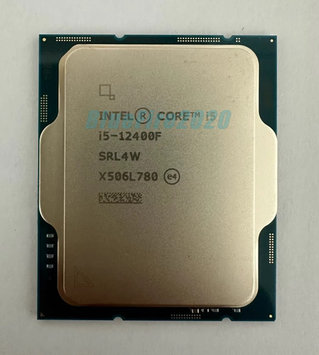 Cpu intel core 12400f - core, i5-12400f