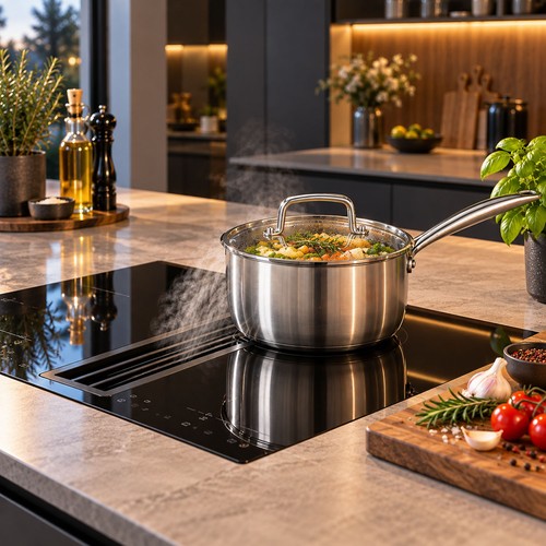 Casseruola con manico - , in