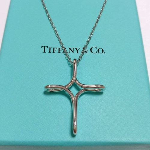 Collana tiffany croce - collana,