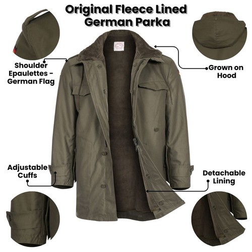 German parka original army - german,