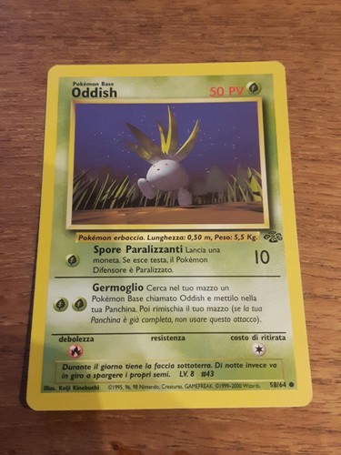 Oddish jungle carta - jungle,