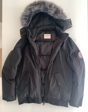 Giacca uomo imbottita con cappuccio GUESS / Nero / XL