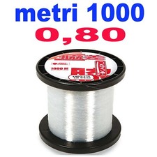 filo metri 1000 0,80 pesca
