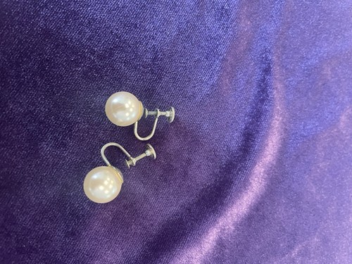 Orecchini perle vintage - orecchini, di