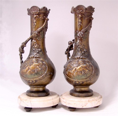 Coppia antichi vasi in - antichi,