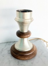 LAMPADA IN ARGENTO 800 E LEGNO