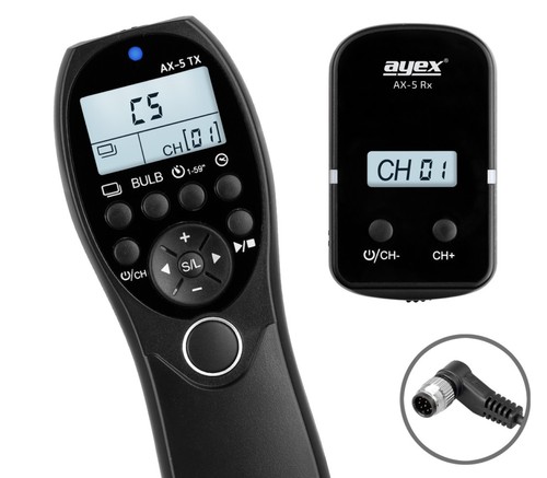 Ayex timer radio scatto remoto - timer,