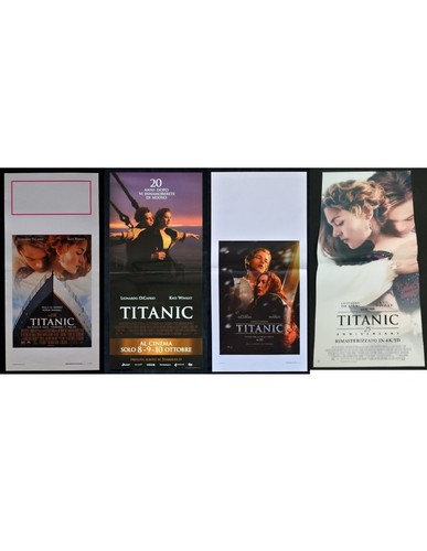 Lotto locandine titanic - di,