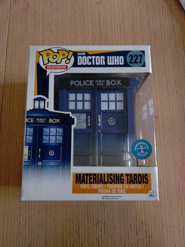Funko materialising tardis - materialising,