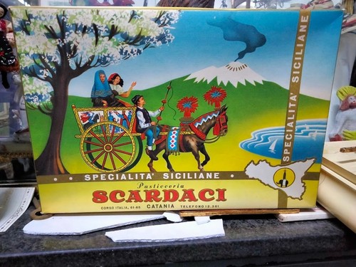 Scatola pasticceria scardaci - scatola,