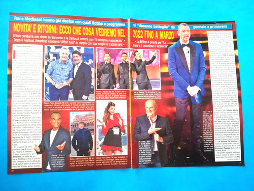 Clipping giornale fiction - clipping,