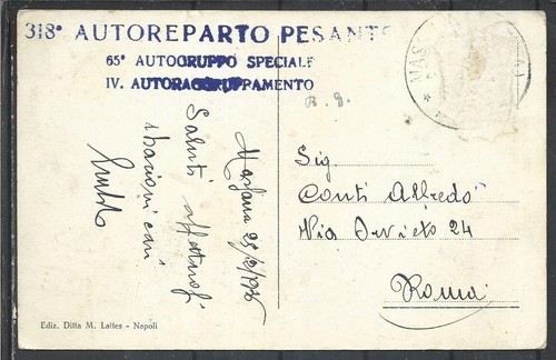 1936 massaua 318 autoreparto - 318,