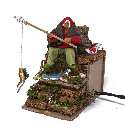 Pastore per presepe - pastore,