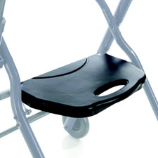 Mopedia Seduta In Plastica Per deambulatore rollator saturno Nero