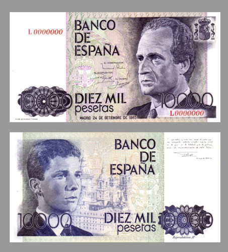10000 pesetas diez - 10000, pesetas,