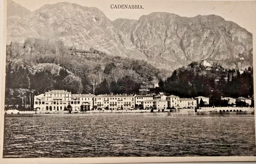 Cartolina cadenabbia formato - cadenabbia,