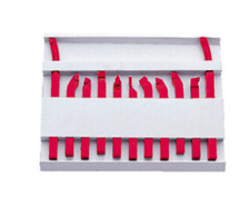 UTENSILI BRASATI 11 PZ TORNIO METALLO FRESA TRONCATORE FINITORE GAMBO 8MM VALEX