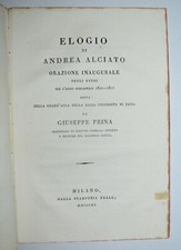 ELOGIO DI ANDREA ALCIATI -