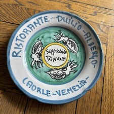piatto buon Ristorante Duilio Caorle Venezia Seppioline ripiene Solimene 1978